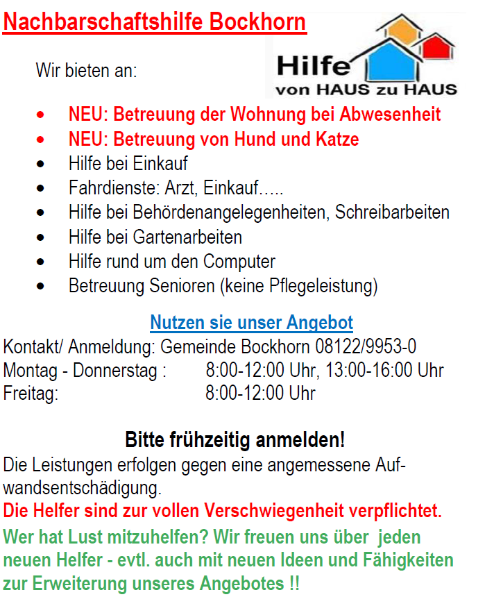 Nachbarschaftshilfe